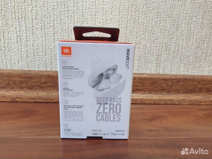 Беспроводные наушники JBL Wave 200TWS