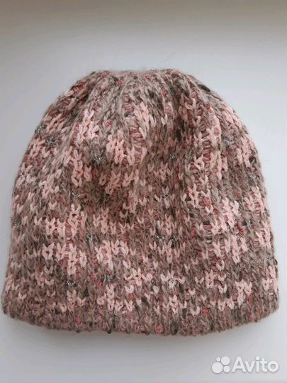 Шапка женская с кашемиром