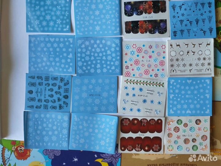 Наклейки для ногтей