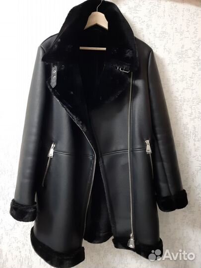 Дубленка женская новая 48