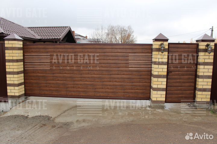 Откатные ворота