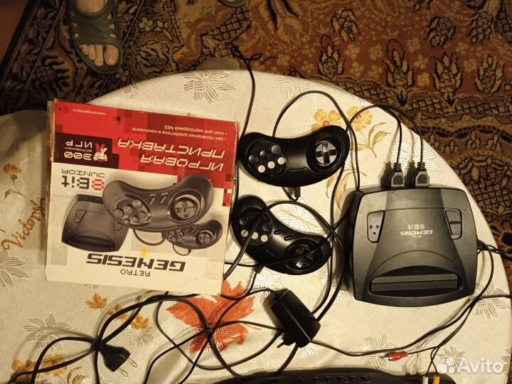 Retro genesis 8bit gunior
