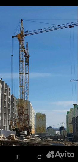 Башенный кран Нязястроймаш КБ-403А, 1984