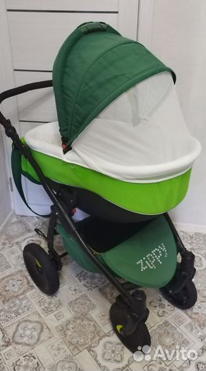 Коляска 3 в 1 зиппи