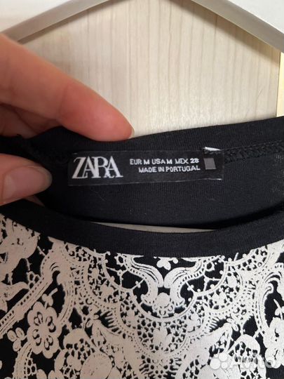 Футболка хлопок zara