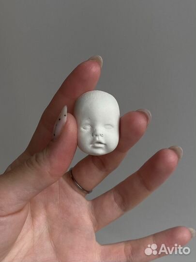 Лицо куклы для ватных игрушек