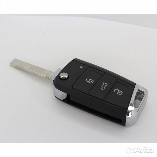 Корпус выкидного ключа Шкода MQB лезвие HU162