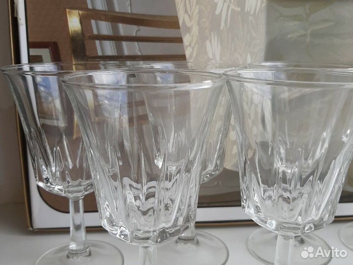 Бокалы 11штук середина 20 века