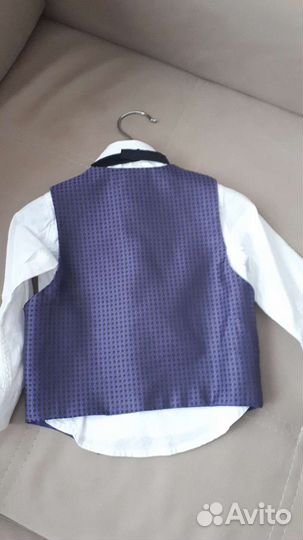 Праздничная одежда на мальчика жилеты костюм рубаш