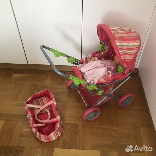 Коляска кукольная