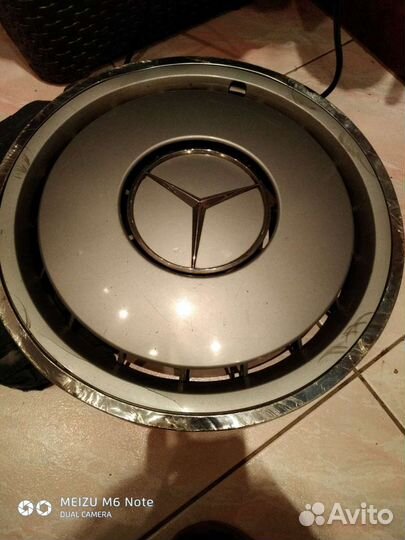 Колпаки на мерседес оригинальные рх 15б/у 3шт