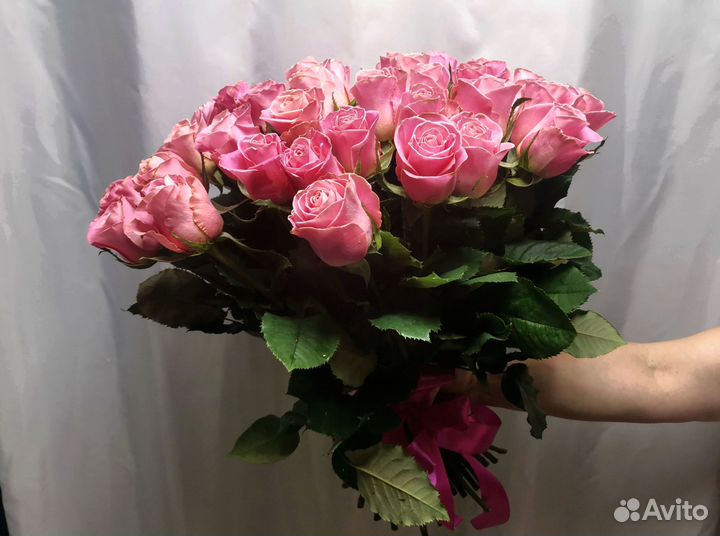 101 роза с доставкой, букет роз с доставкой