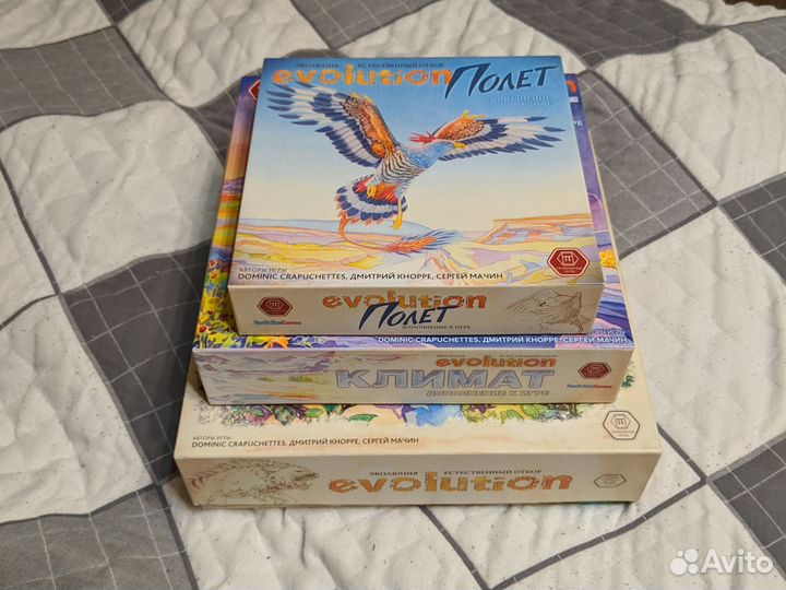 Настольная игра Эволюция естественный отбор комбо