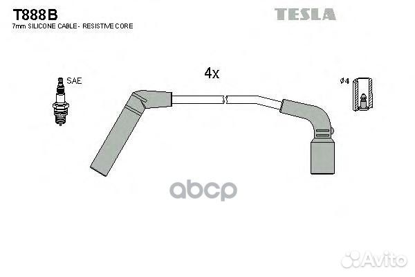 Провода зажигания T888B tesla