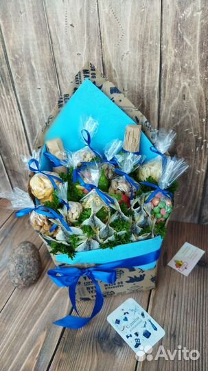 Съедобные букеты для мужчин