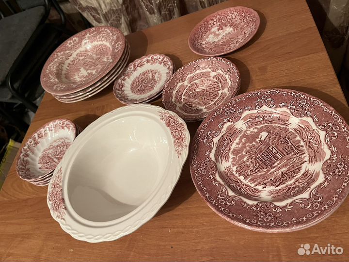 Тарелки Англия винтажные из Германии