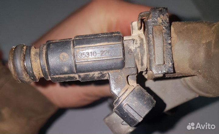 Топливная рампа в сборе Хёндай Акцент 1,5