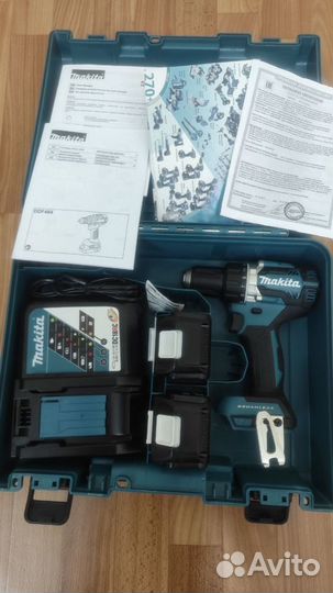 Аккумуляторная дрель-шуруповерт Makita DHP 484