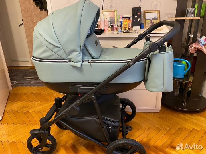 Коляска Camarelo Tisso 2 в 1 Тиффани экокожа