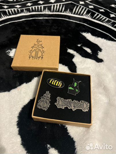 Набор значков Drop Dead x Cradle Of Filth