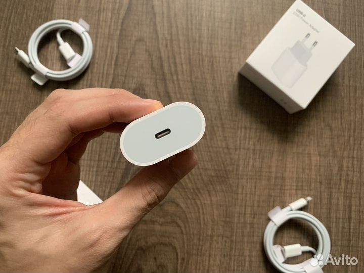 Зарядка на iPhone Блок 20w + шнур (новые,гарантия)