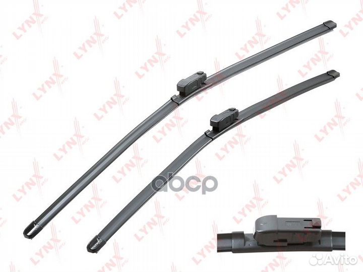 LB-1269) Комплект бескаркасных щеток стеклоочи