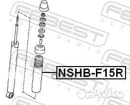 Пыльник с отбойником к-кт nshb-F15R Febest