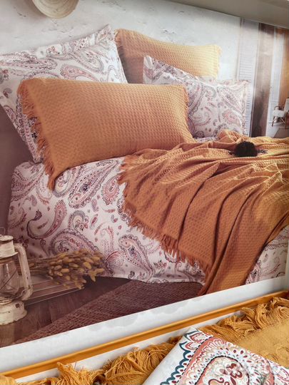 Комплект постельного белья с покрывалом турция