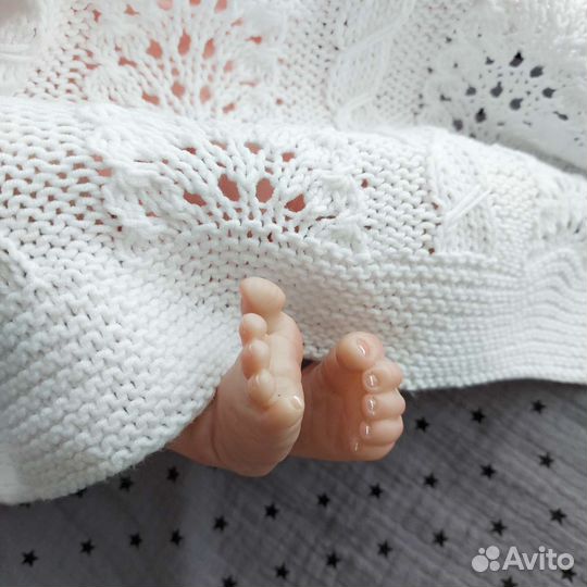 Плед детский вязаный