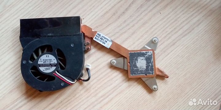 Системы охлаждения для ноутбуков