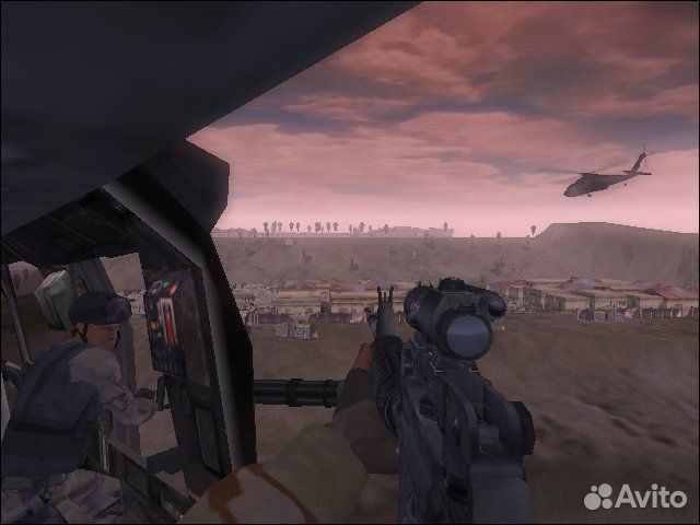 Delta Force Black Hawk Down, б/у, незнач.царап., а