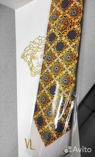 Галстук Versace шелковый