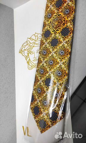 Галстук Versace шелковый