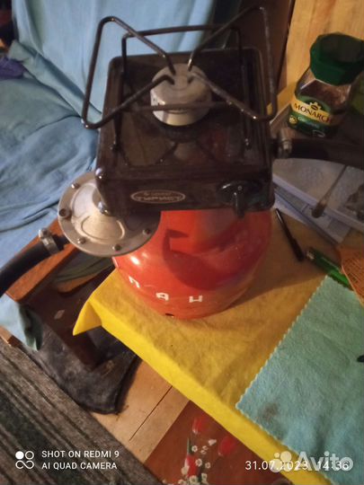 Баллон+газовая плита с Редуктором и Шлангом
