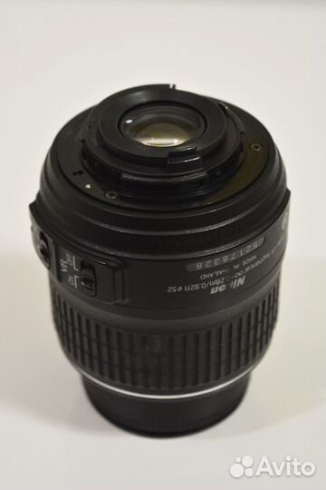 Объектив Nikon 18-55mm 1:3.5-5.6G VR AF-S DX