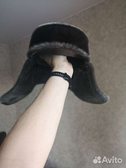 Зимняя шапка финка из нерпы