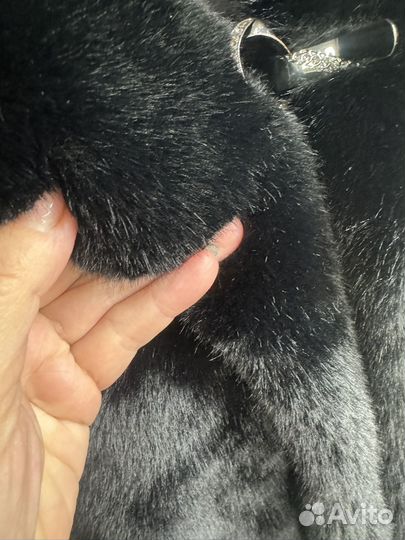 Искусственная шуба под норку