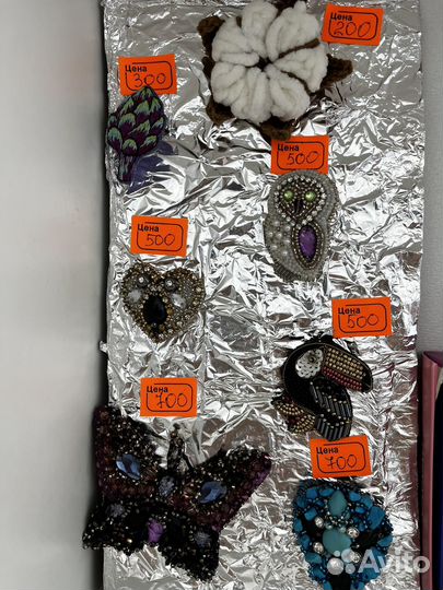 Брошки ручной работы