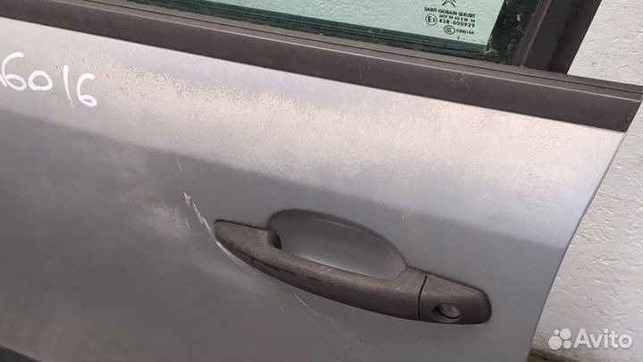 Дверь боковая левая передняя Citroen C4, 2007