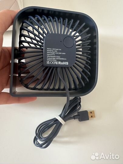 Минивентилятор портативный новый