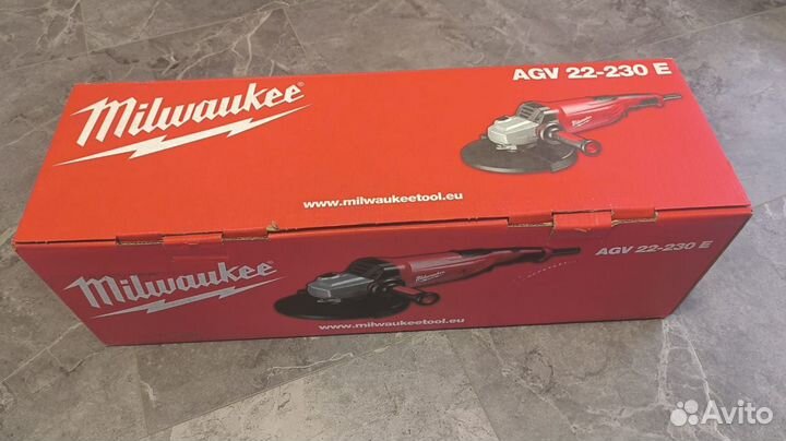 Ушм Болгарка большая Milwaukee AGV 22-230 E