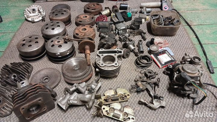 Запчасти скутер