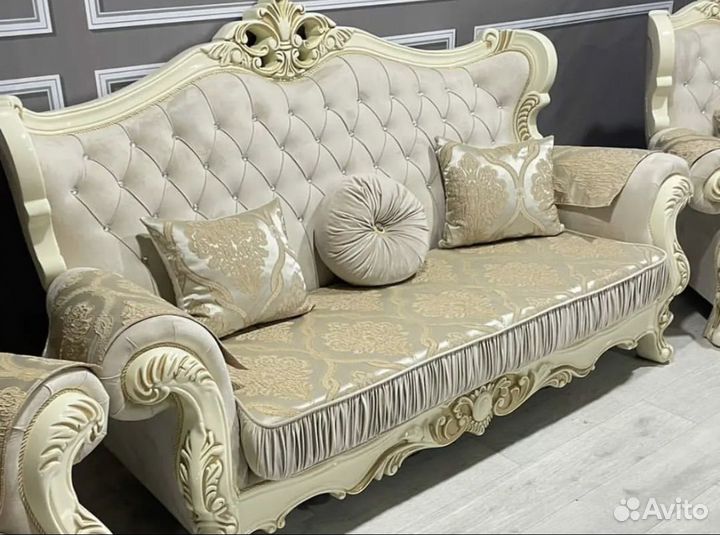 Диван, диван раскладной, тройка, диван с креслами