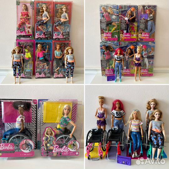 Barbie made to move барби безграничные движения