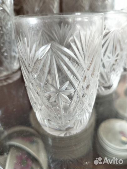 Хрустальные стопки бокалы СССР