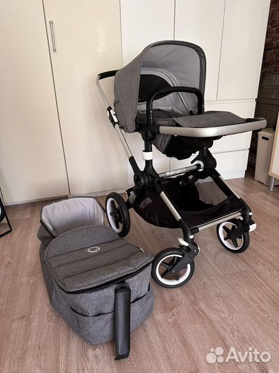 Детская коляска bugaboo fox2, комплектация 2 в 1