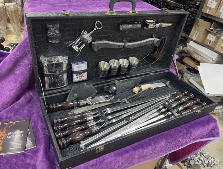 Подарочный набор с шампурами