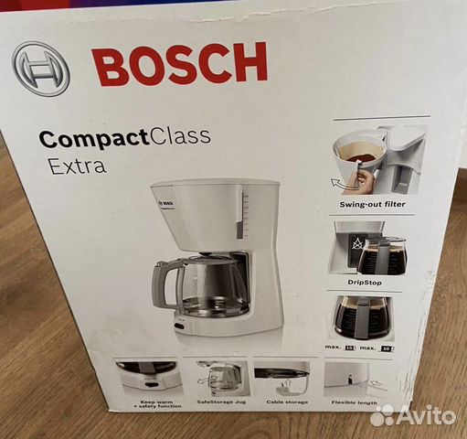 Кофеварка капельная bosch