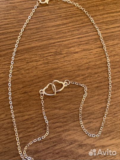 Колье цепь бижутерия