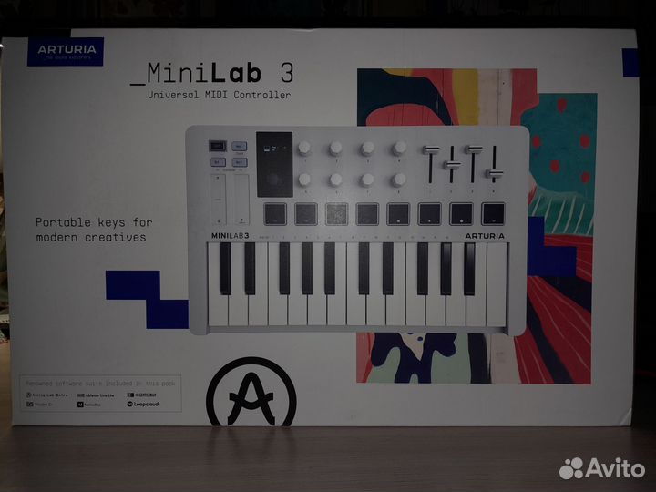 Миди клавиатура arturia mini lab 3